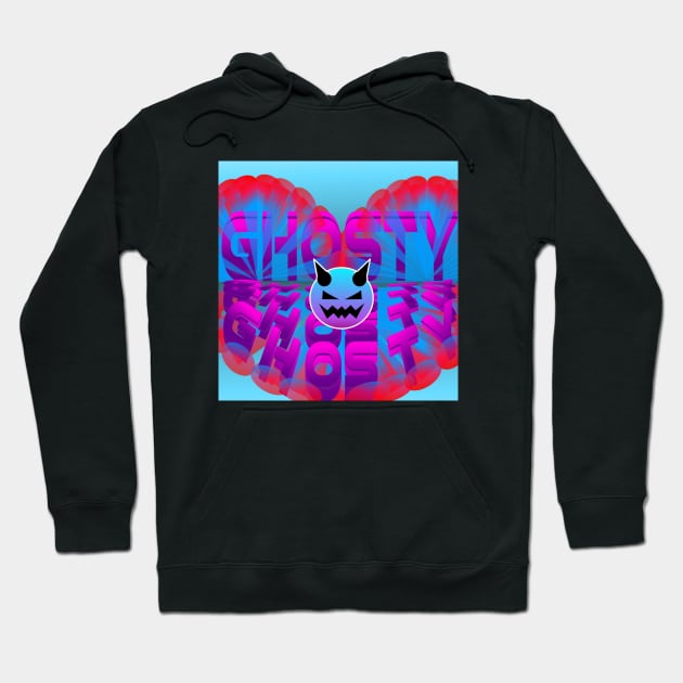 GHOSTY heart Hoodie by GHOSTY